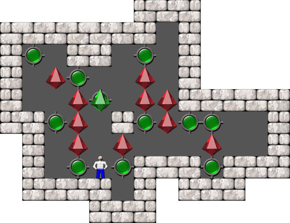 Sokoban Zika 1 level 33